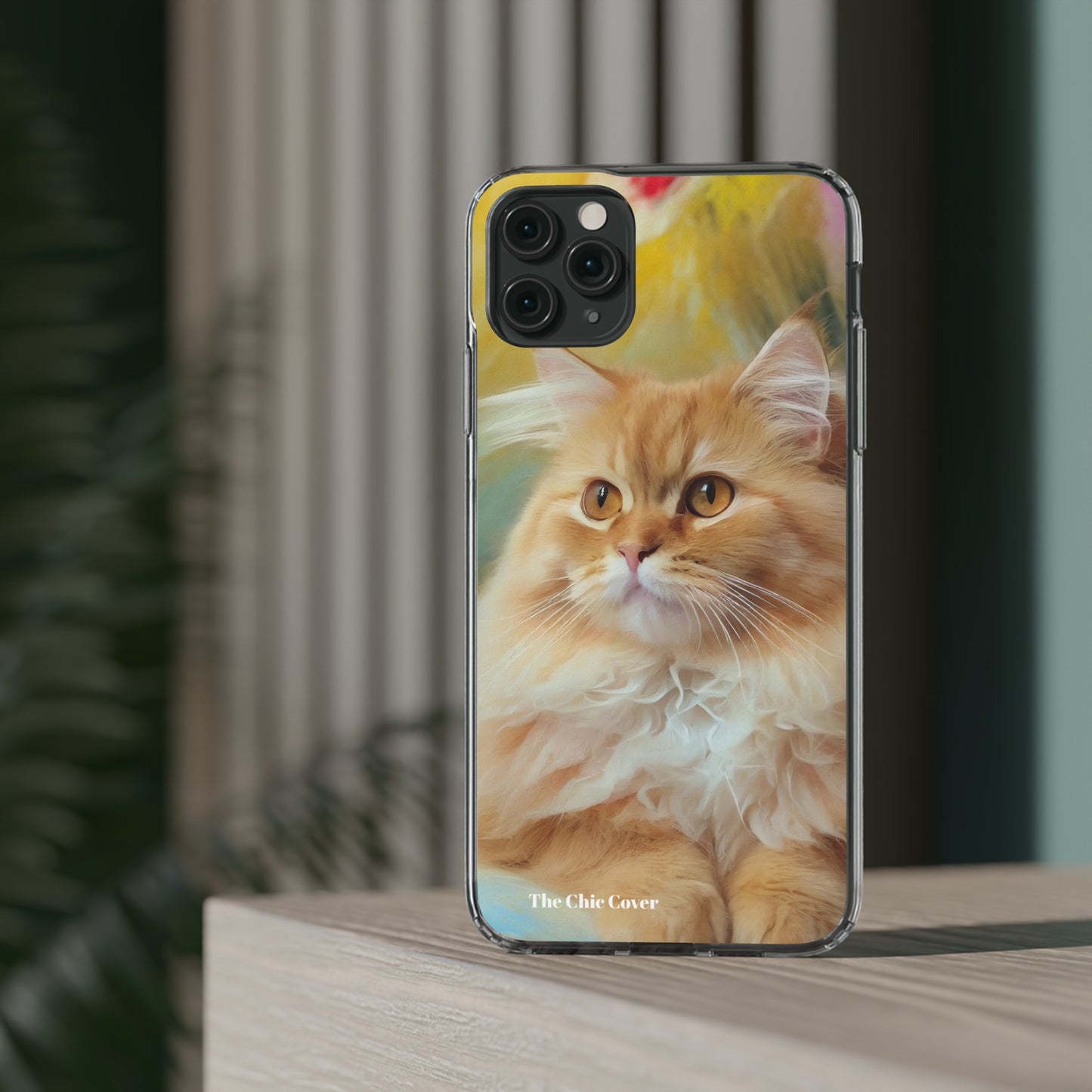 The Golden Cat Phone Clear Cases