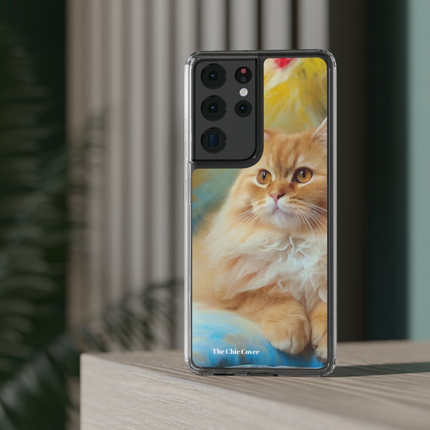 The Golden Cat Phone Clear Cases