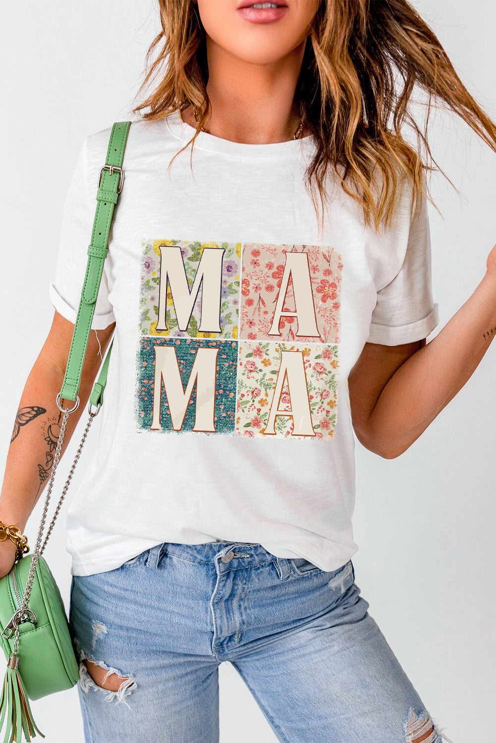 Round Neck Short Sleeve T-Shirt