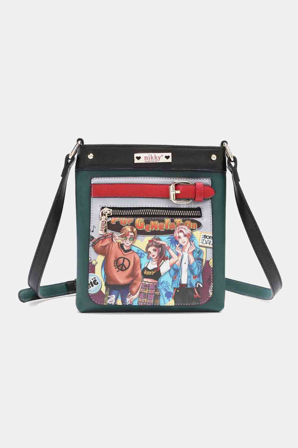 N. L. USA Nikky Crossbody Bag