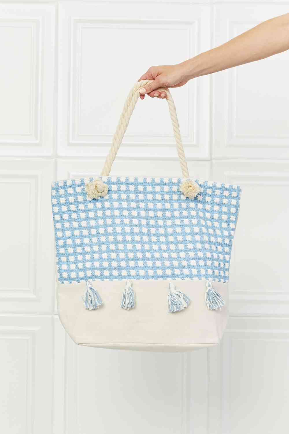 J. T. Picnic Date Tassel Tote Bag