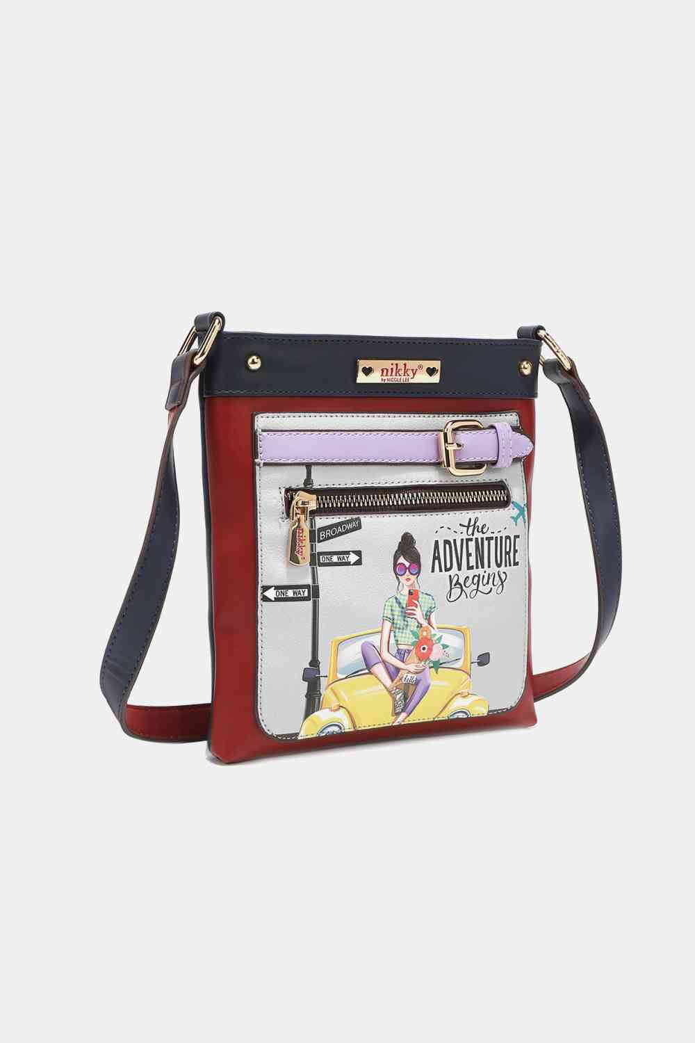 N. L. USA Nikky Crossbody Bag