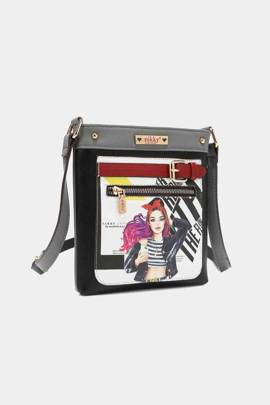 N. L. USA Nikky Crossbody Bag