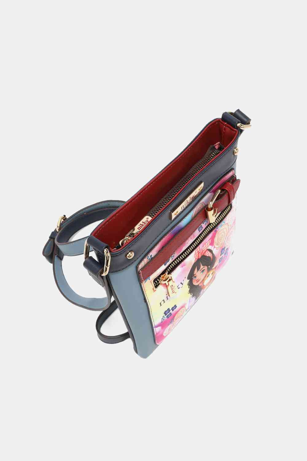 N. L. USA Nikky Crossbody Bag