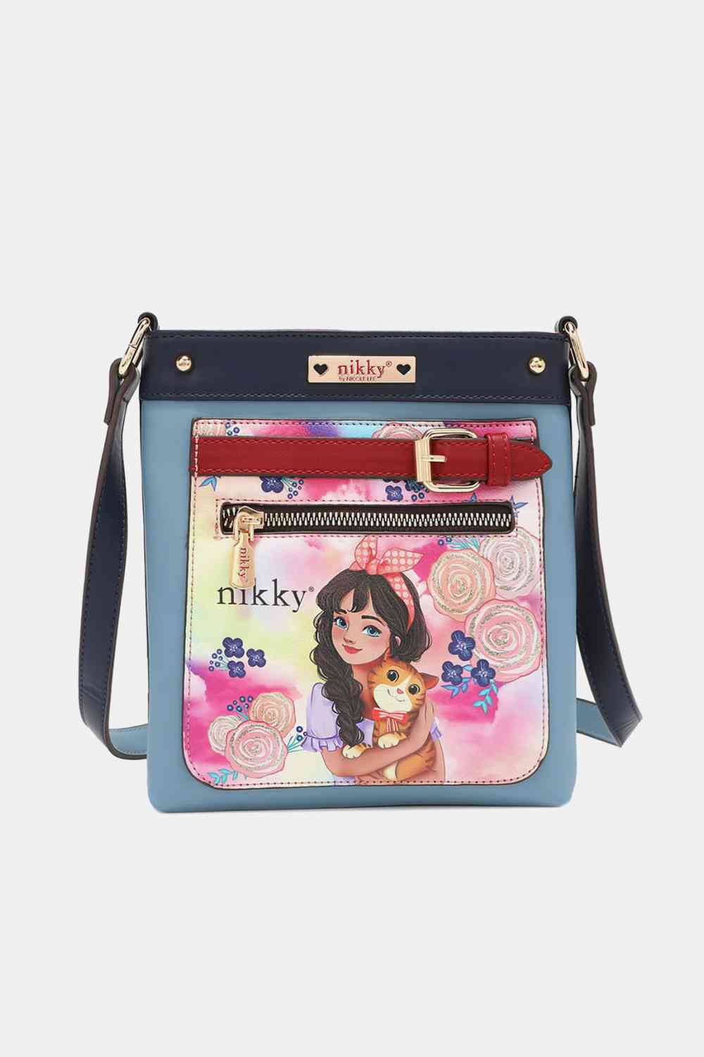 N. L. USA Nikky Crossbody Bag