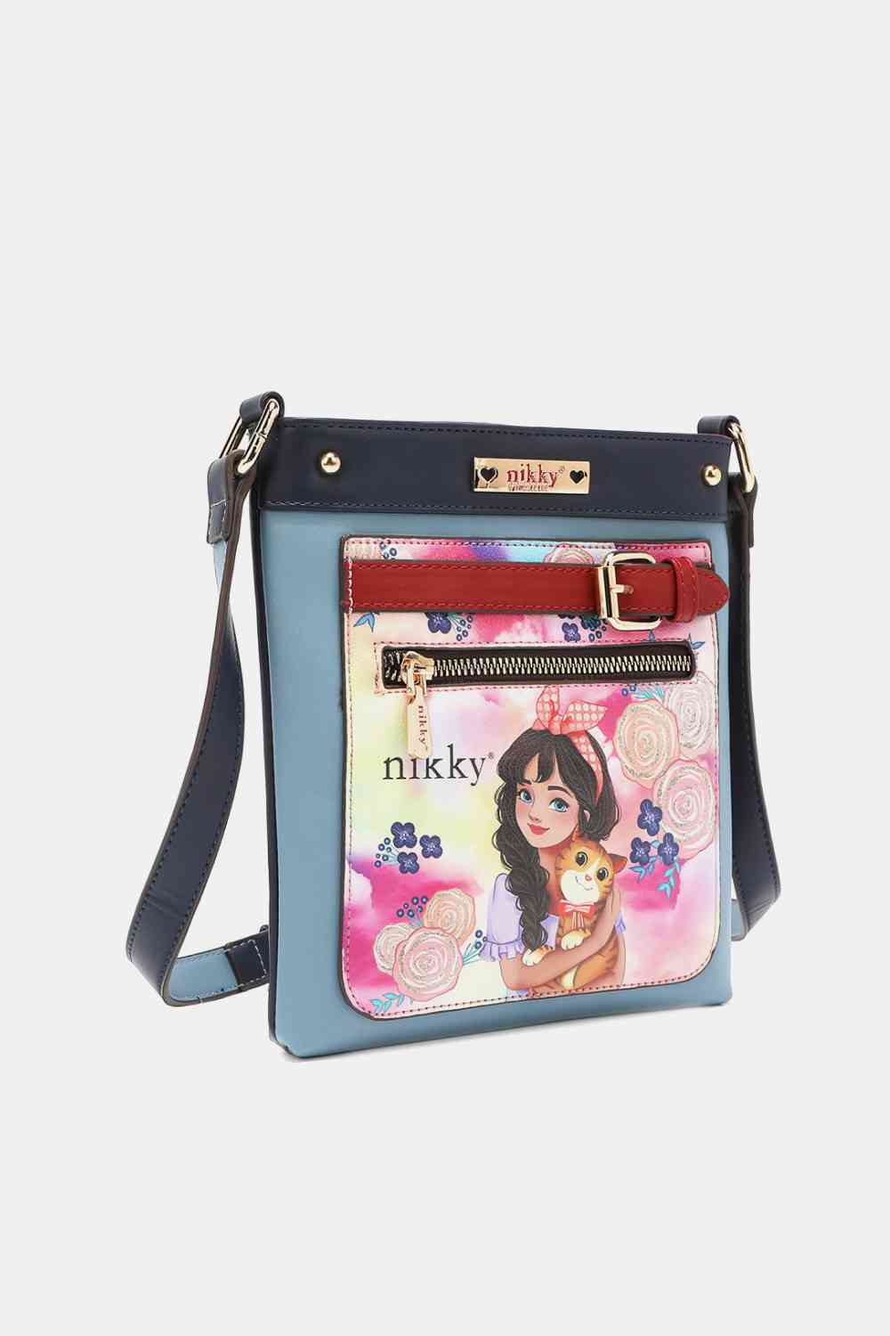 N. L. USA Nikky Crossbody Bag