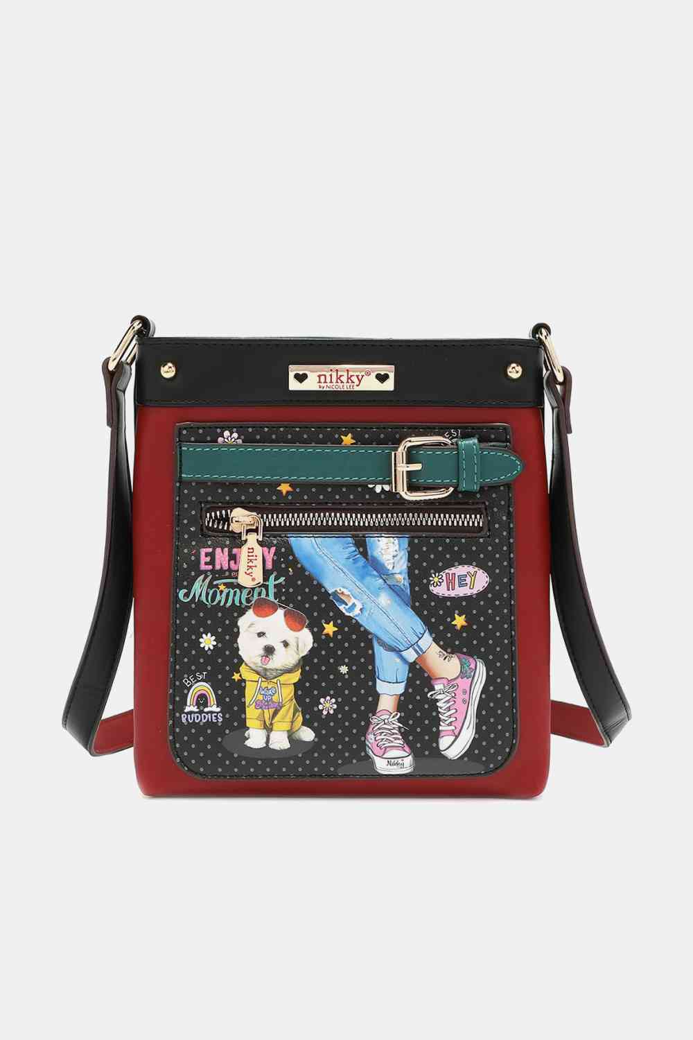 N. L. USA Nikky Crossbody Bag