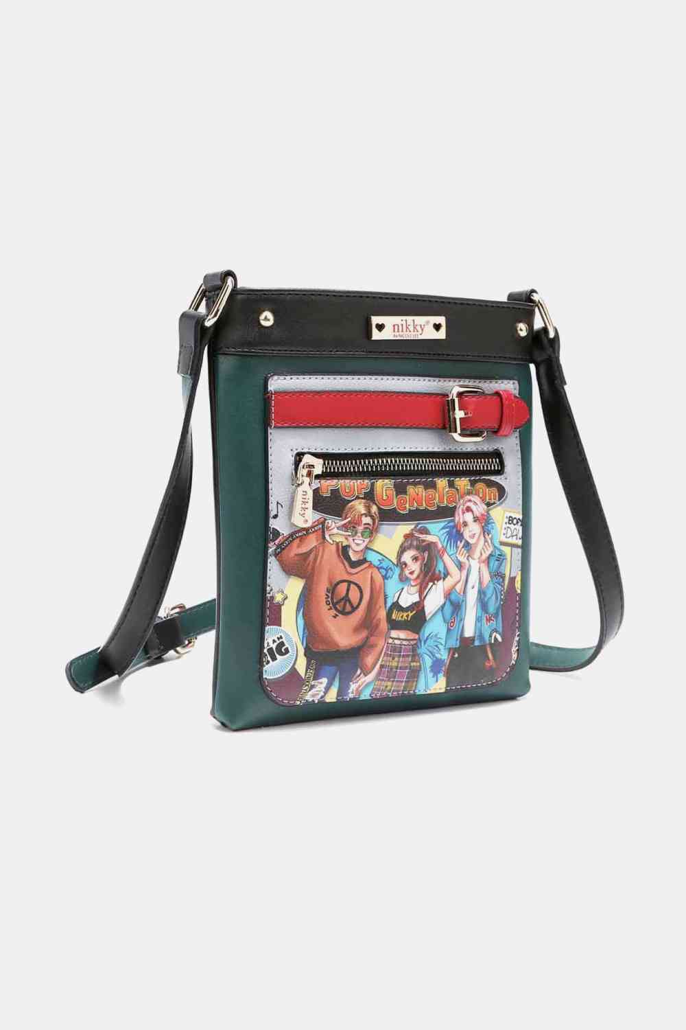 N. L. USA Nikky Crossbody Bag