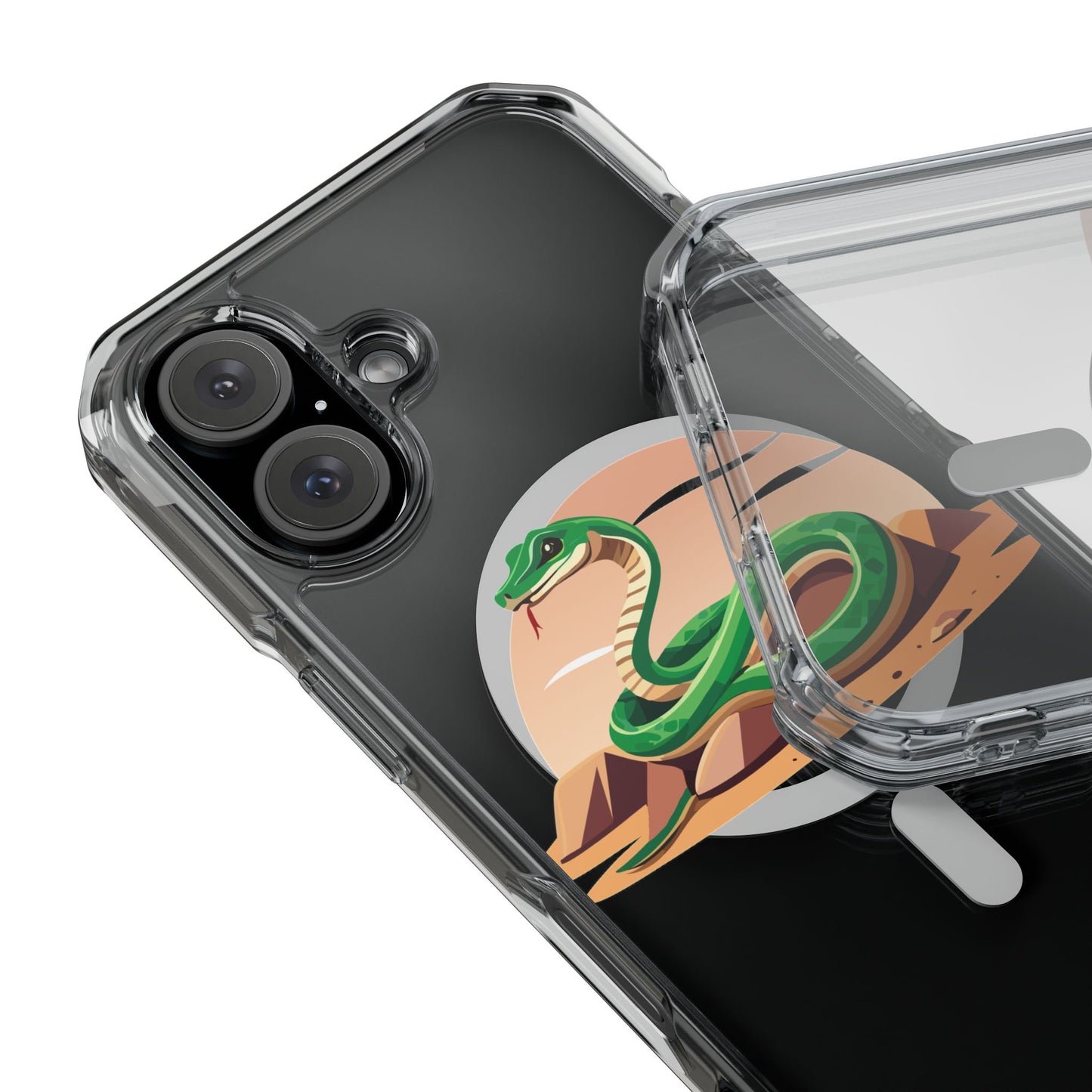 The Snake Magnetic Clear Impact Phone Cases