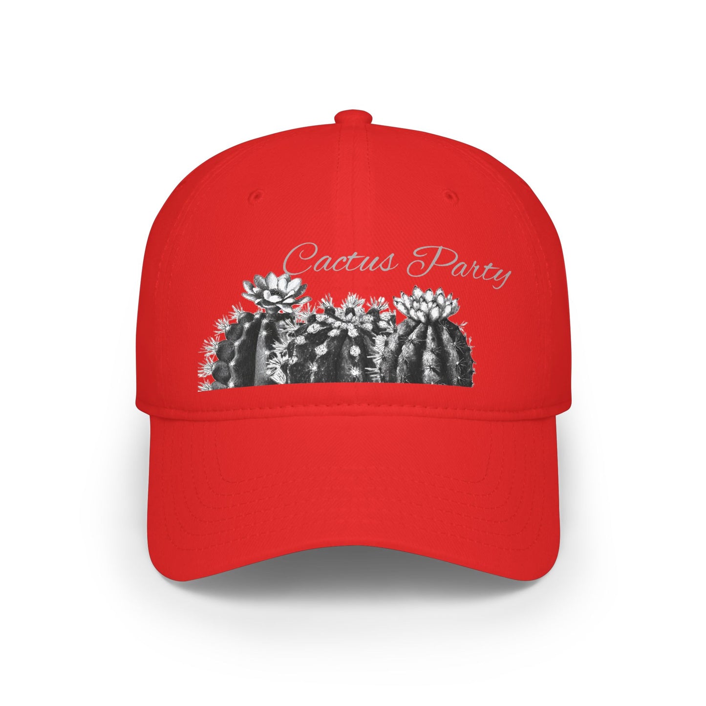 Low Profile Baseball Cap Cactus Party