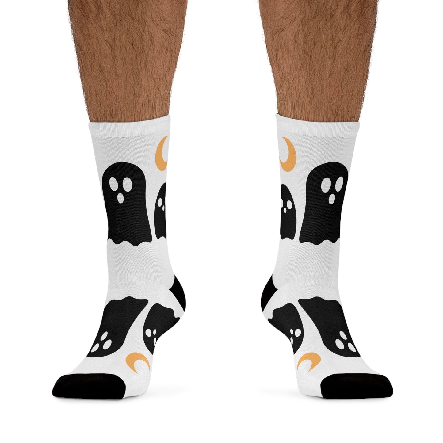 Hay Boo Spooky Season Cute Unisex Halloween’s Recycled Poly Socks