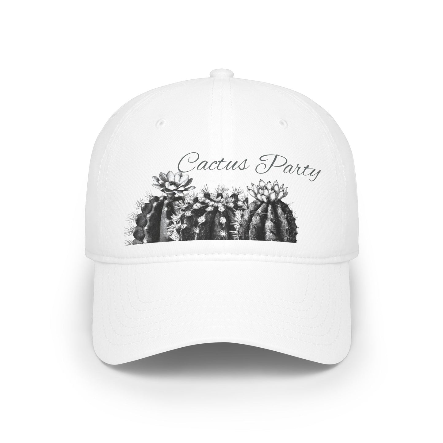 Low Profile Baseball Cap Cactus Party