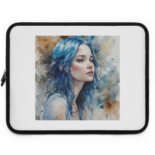 The Girl Unisex Travel Laptop Sleeve