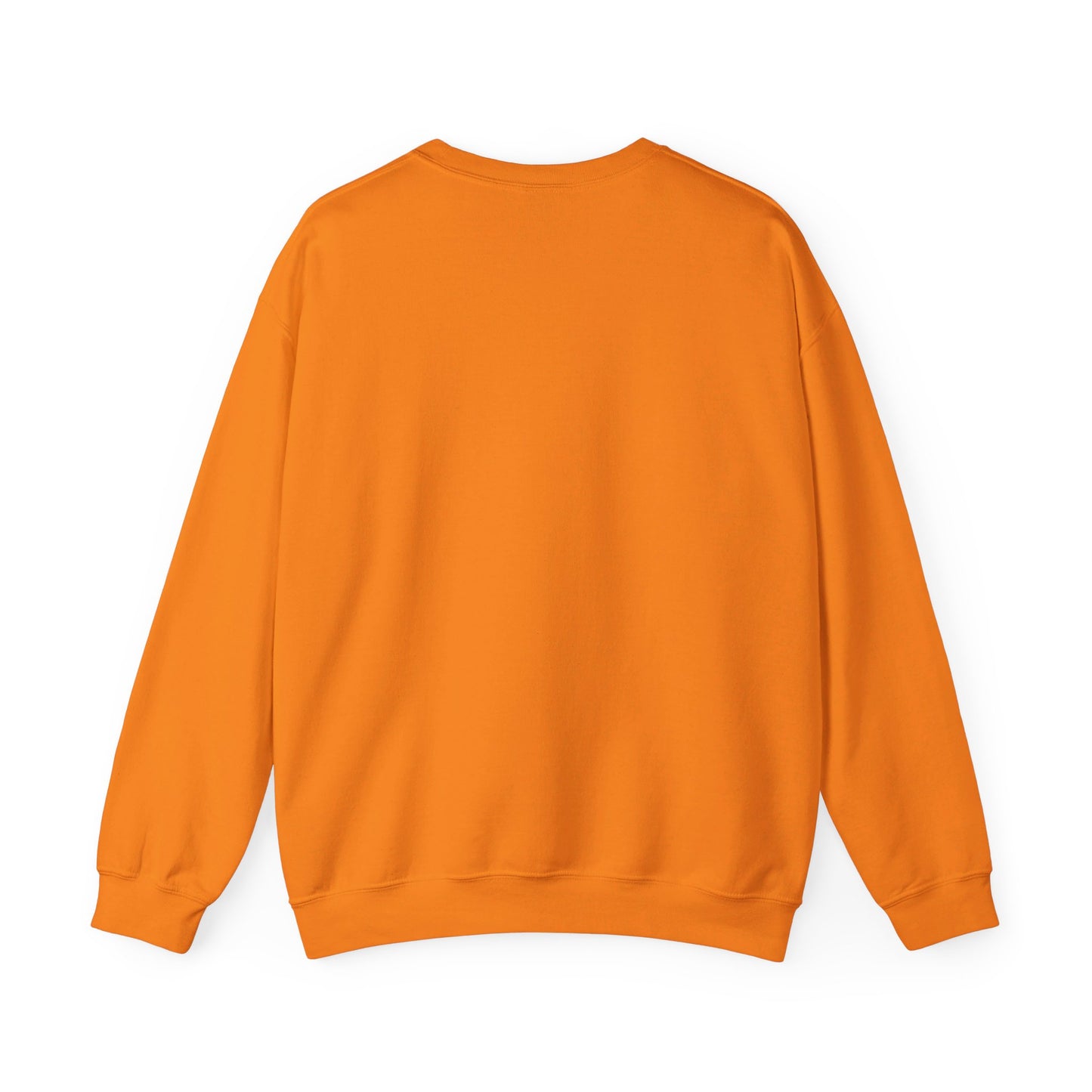 Orange Skull Unisex Heavy Blend™ Crewneck Sweatshirt