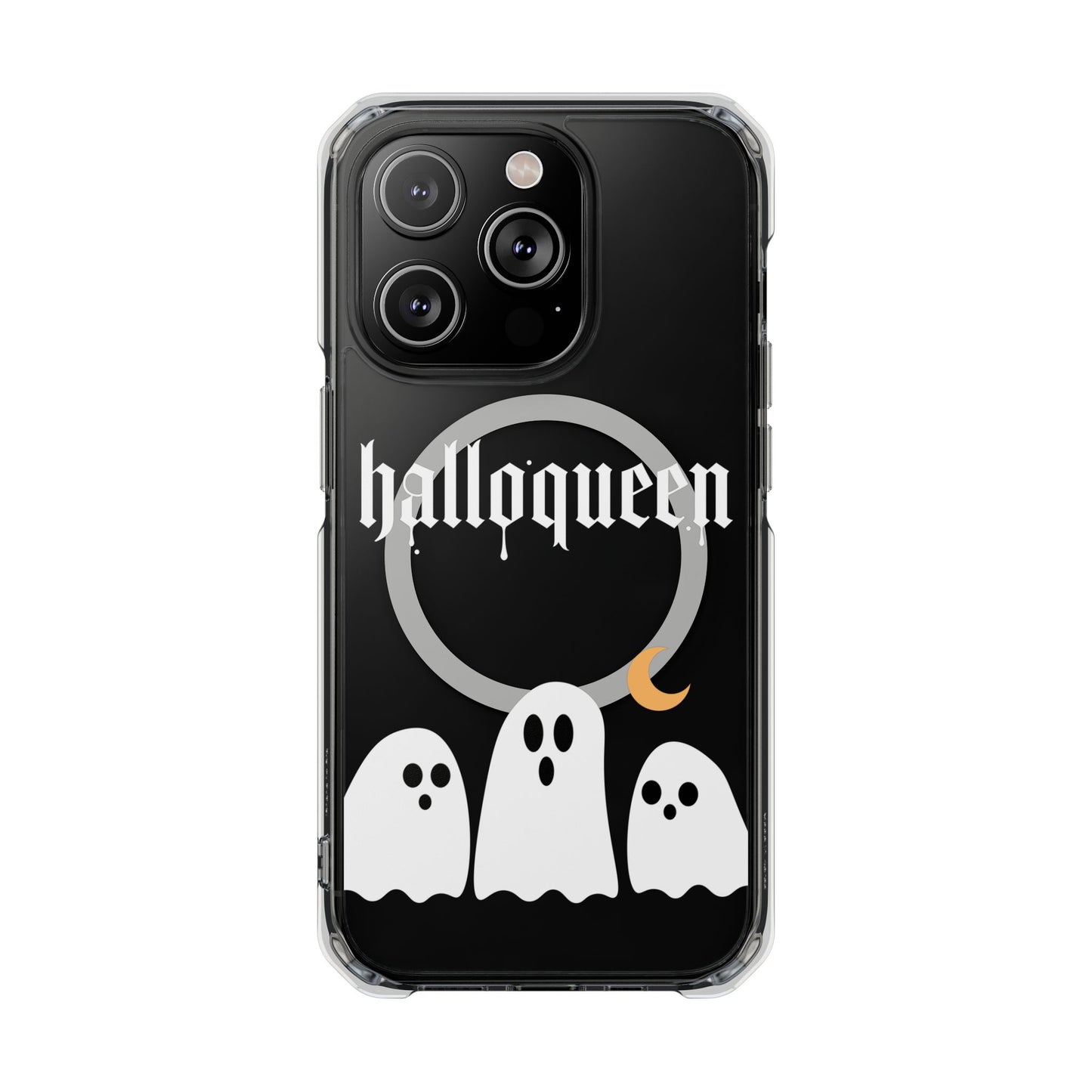 HalloQueen Spooky Season Chic Phone Magnetic Clear Impact Cases