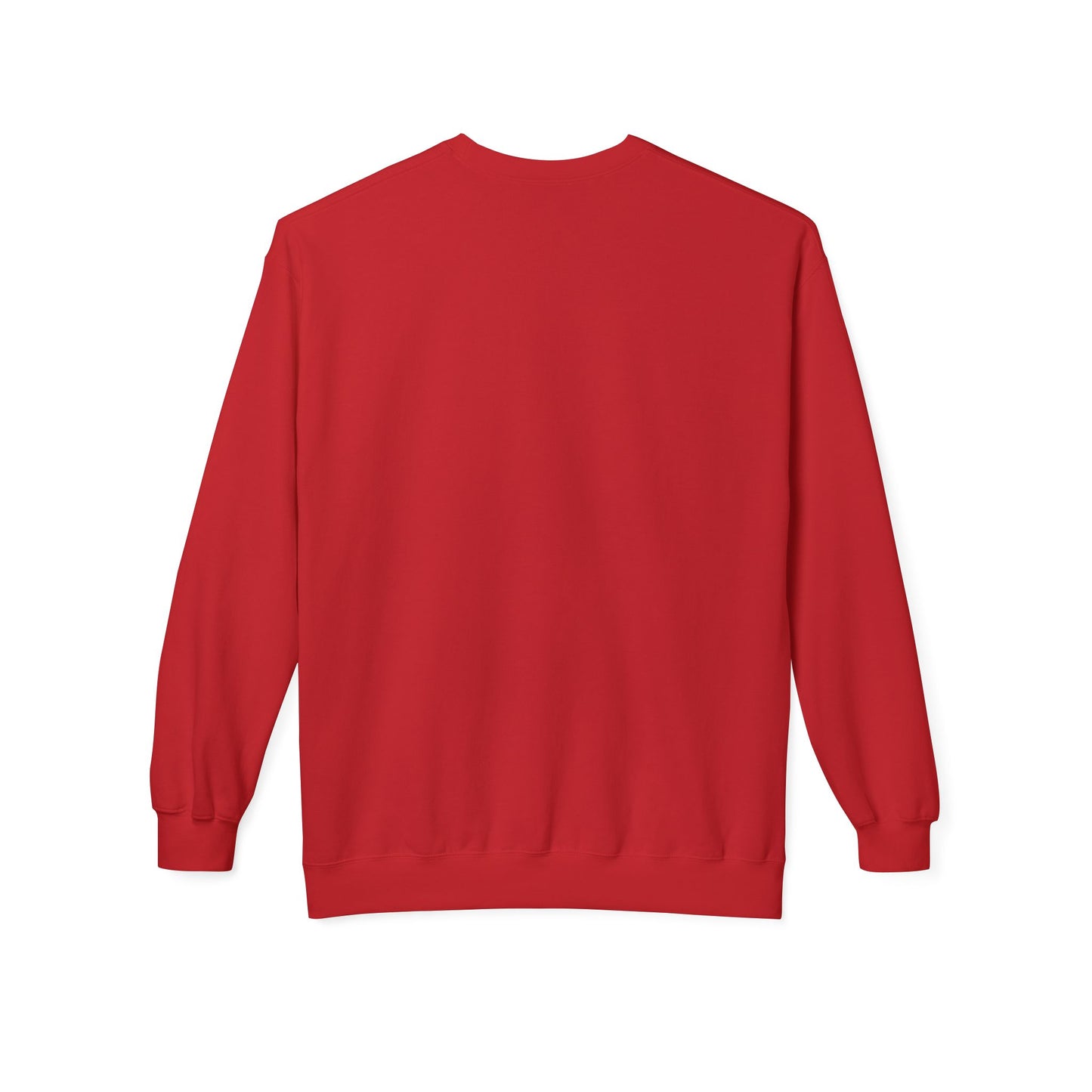 The Lady In Red Unisex Chic Midweight Softstyle Fleece Crewneck Sweatshirt