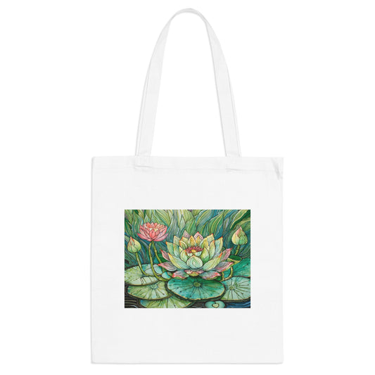 Tote Bag "The Asian Lotuses"