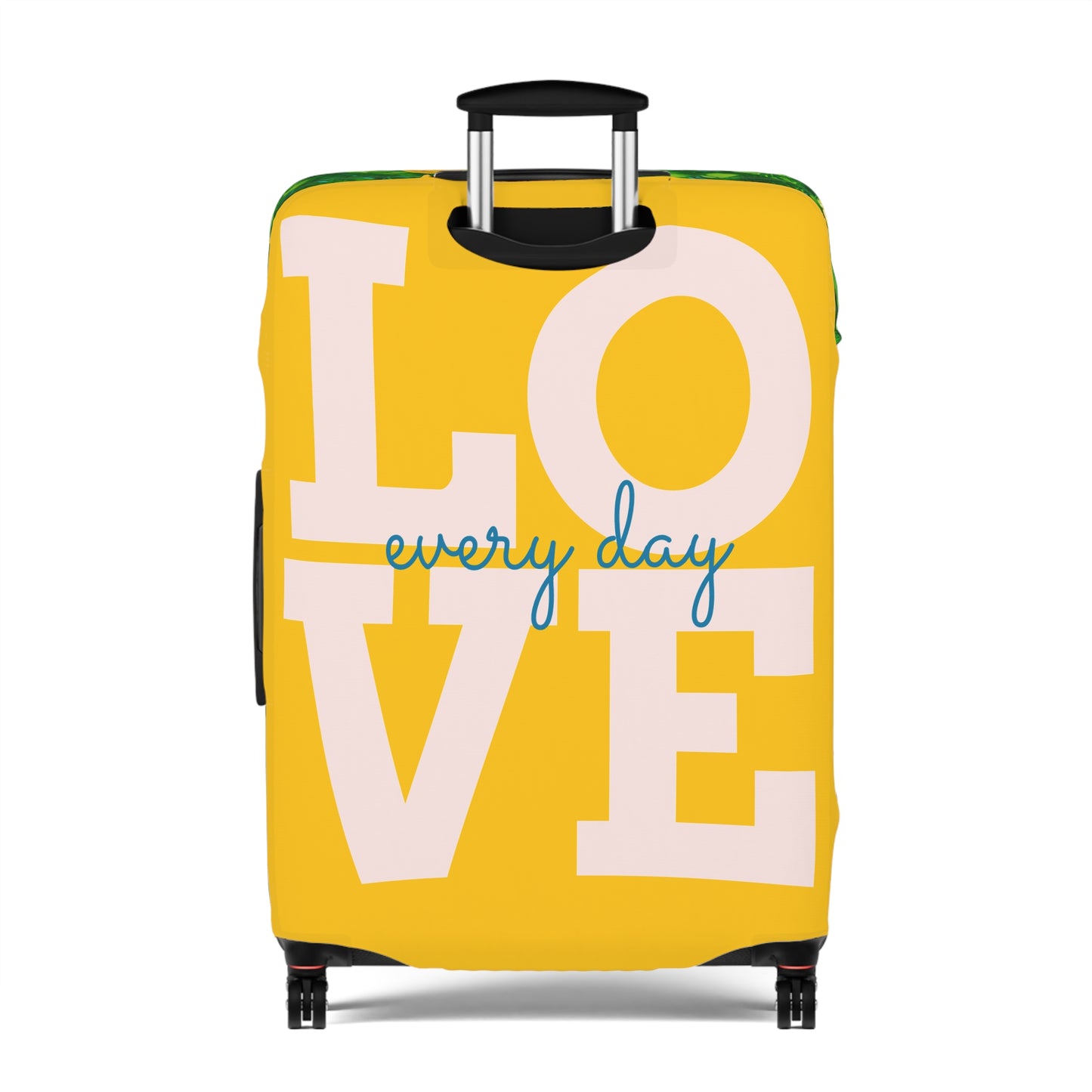 The Flowers Polyester Luggage Cover