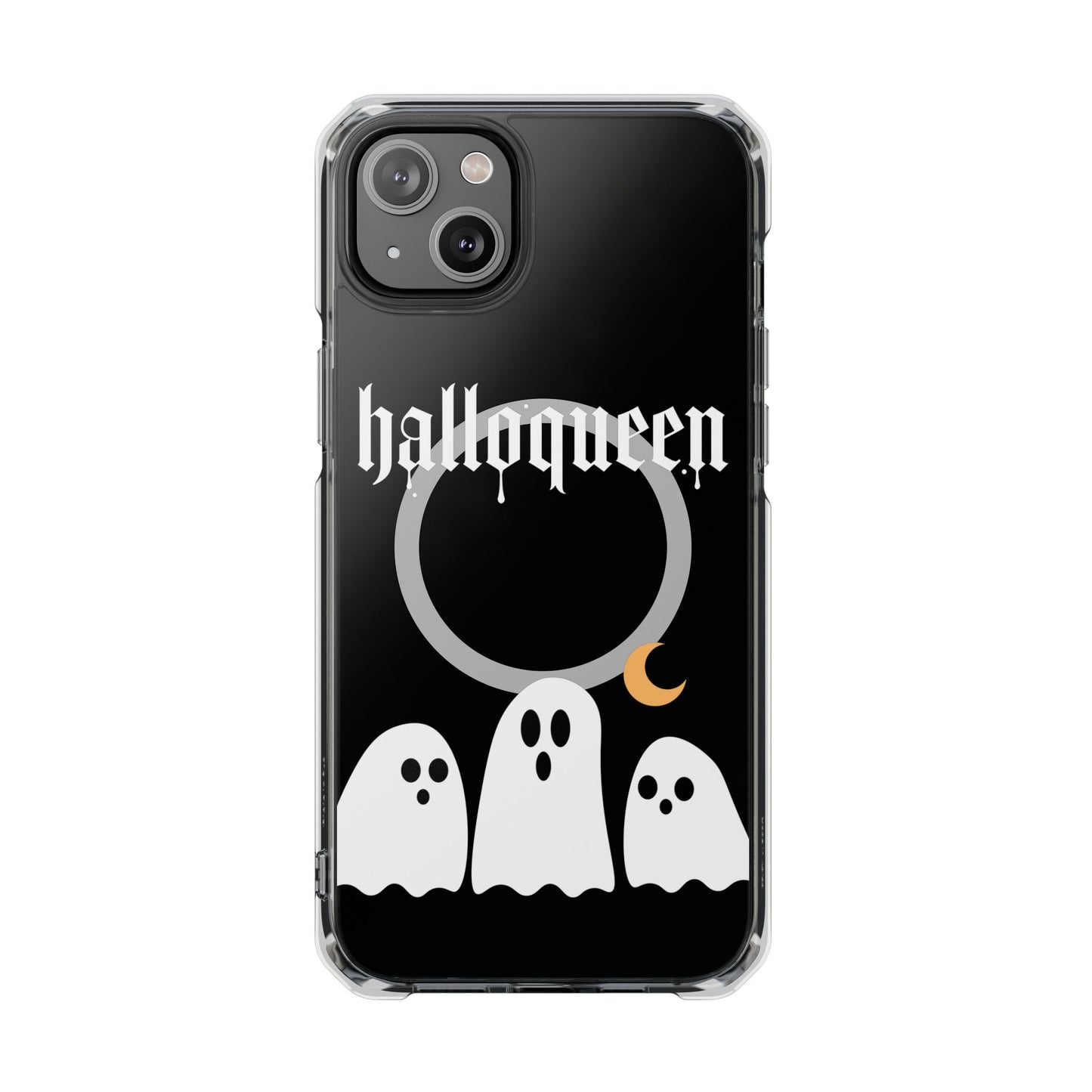 HalloQueen Spooky Season Chic Phone Magnetic Clear Impact Cases