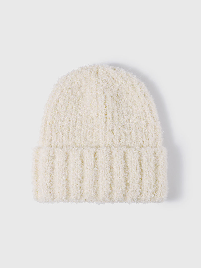 Thermal Teddy Chic Knit Hat