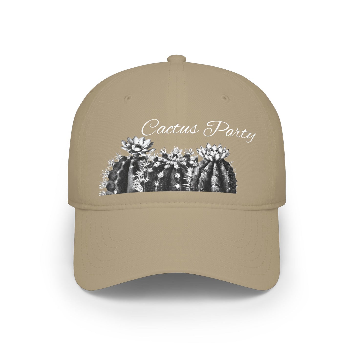 Low Profile Baseball Cap Cactus Party