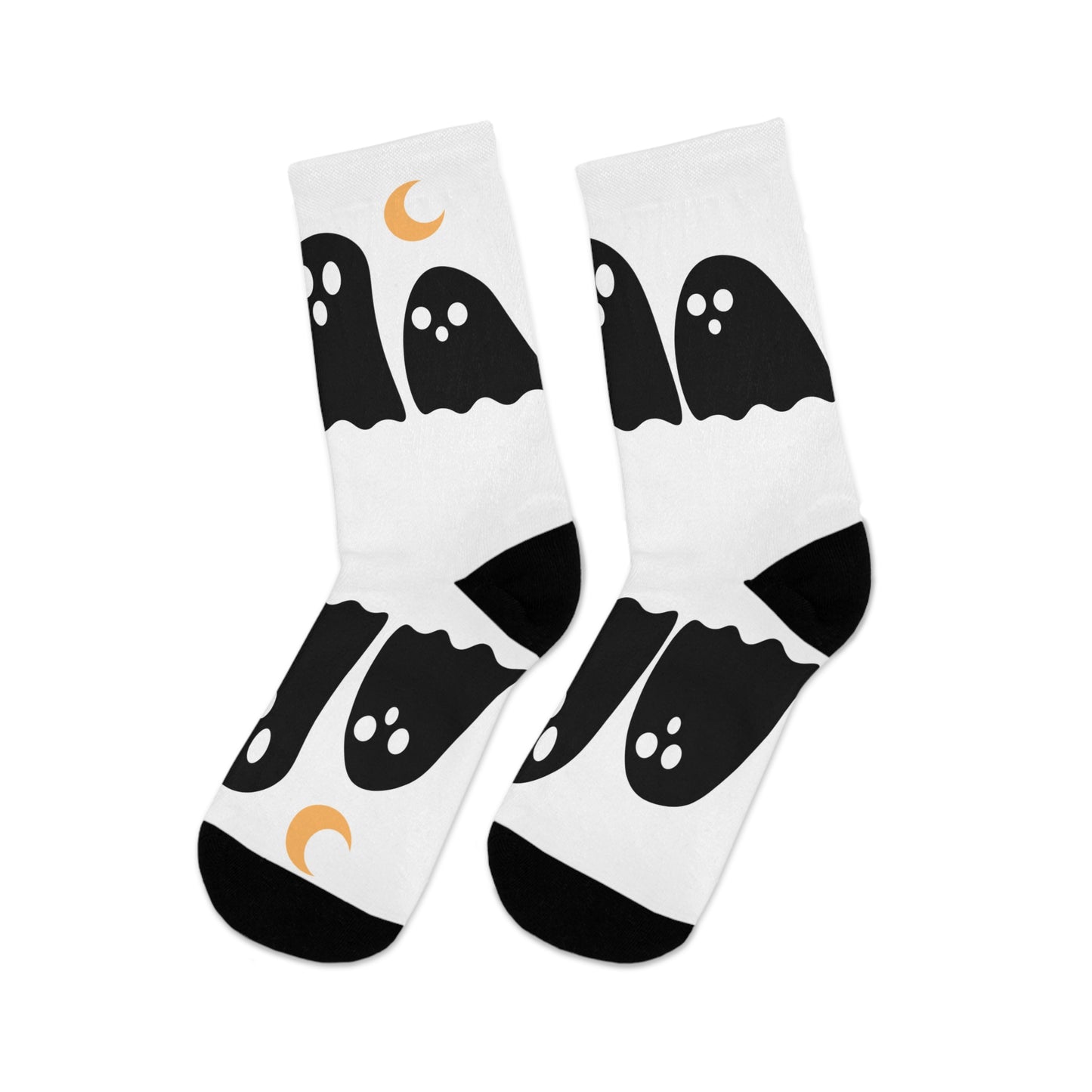 Hay Boo Spooky Season Cute Unisex Halloween’s Recycled Poly Socks