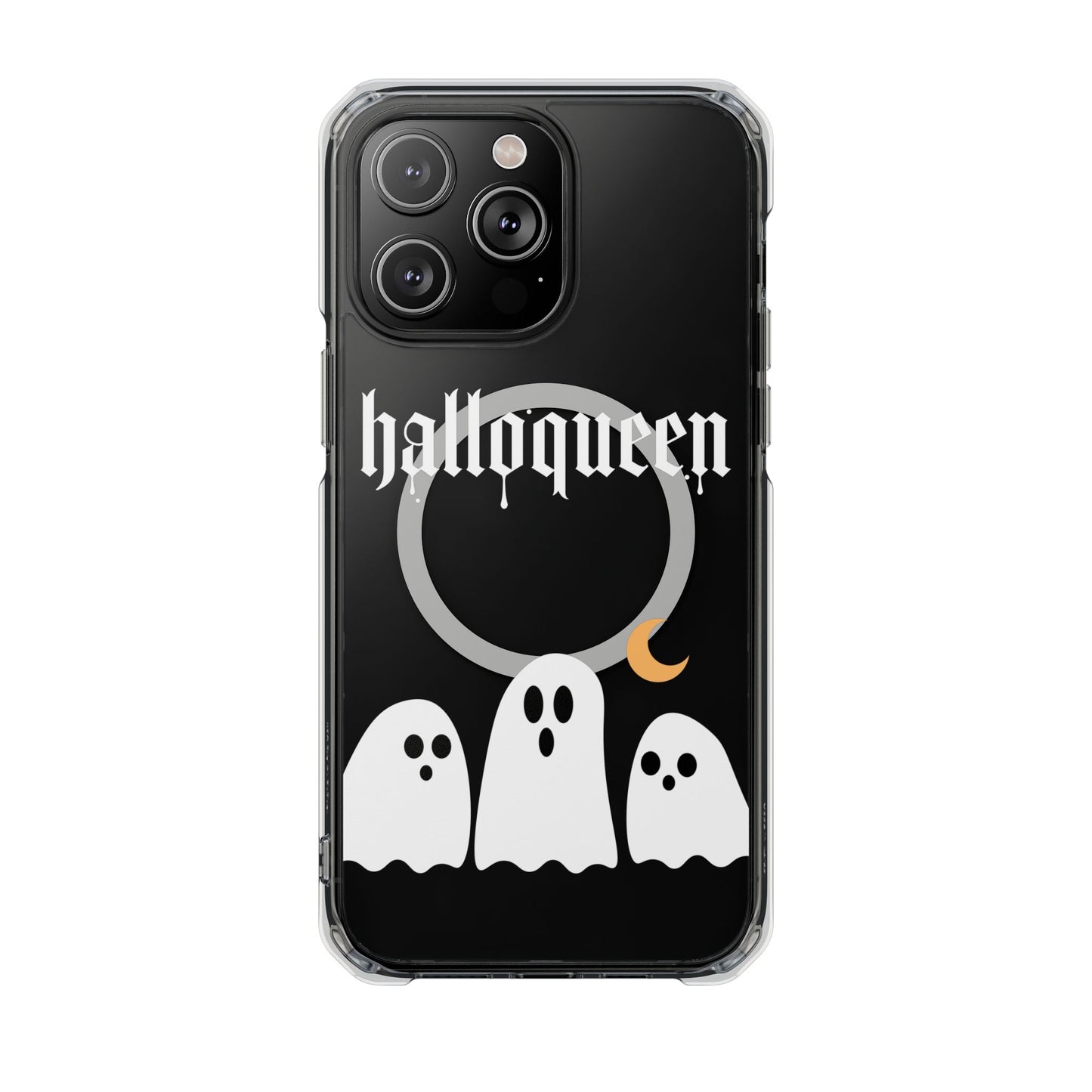 HalloQueen Spooky Season Chic Phone Magnetic Clear Impact Cases