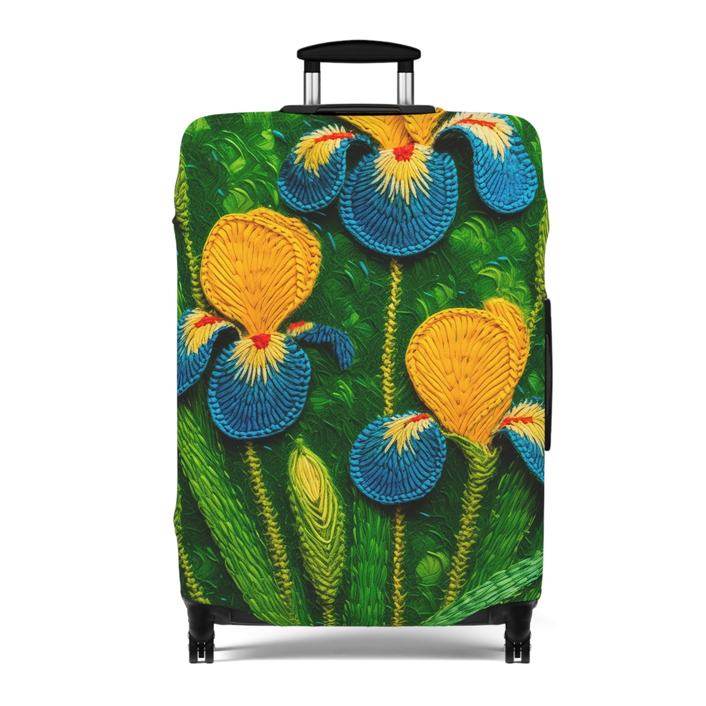 The Flowers Polyester Luggage Cover