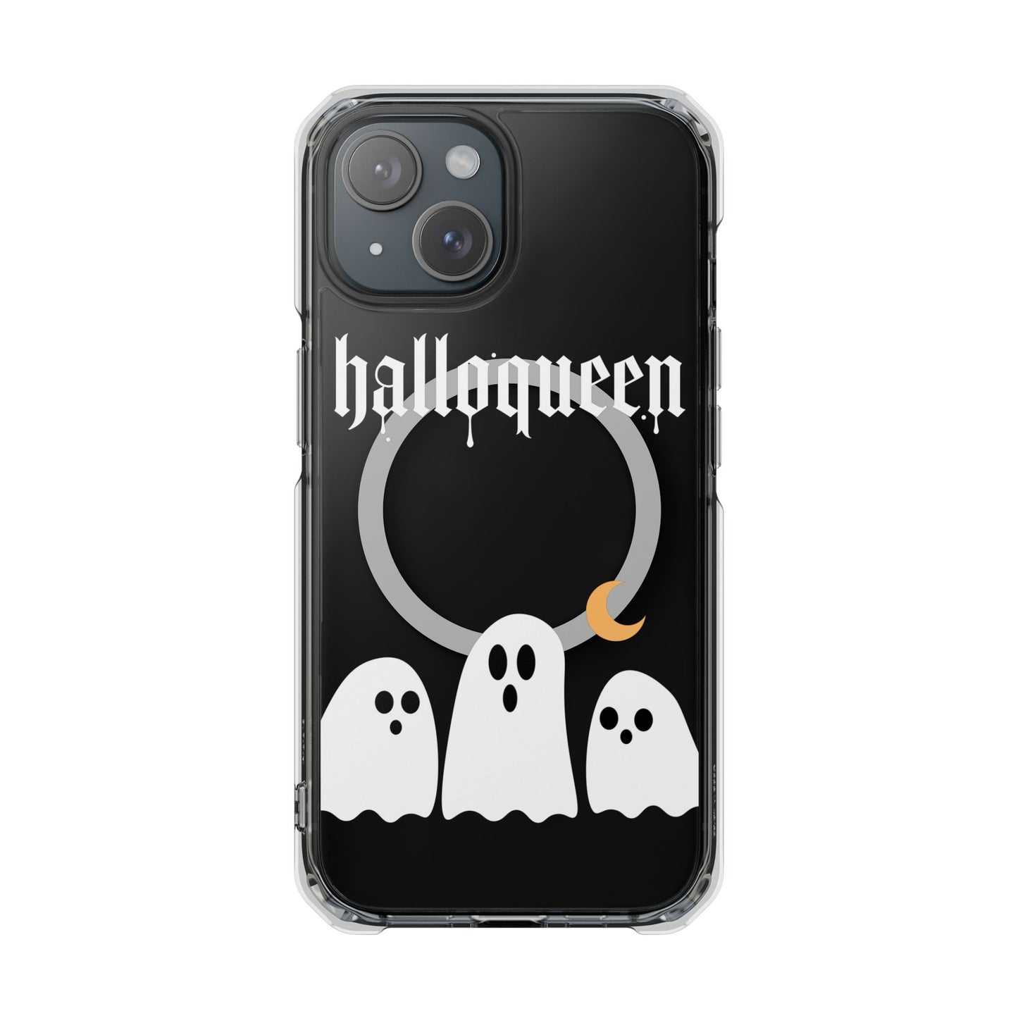 HalloQueen Spooky Season Chic Phone Magnetic Clear Impact Cases