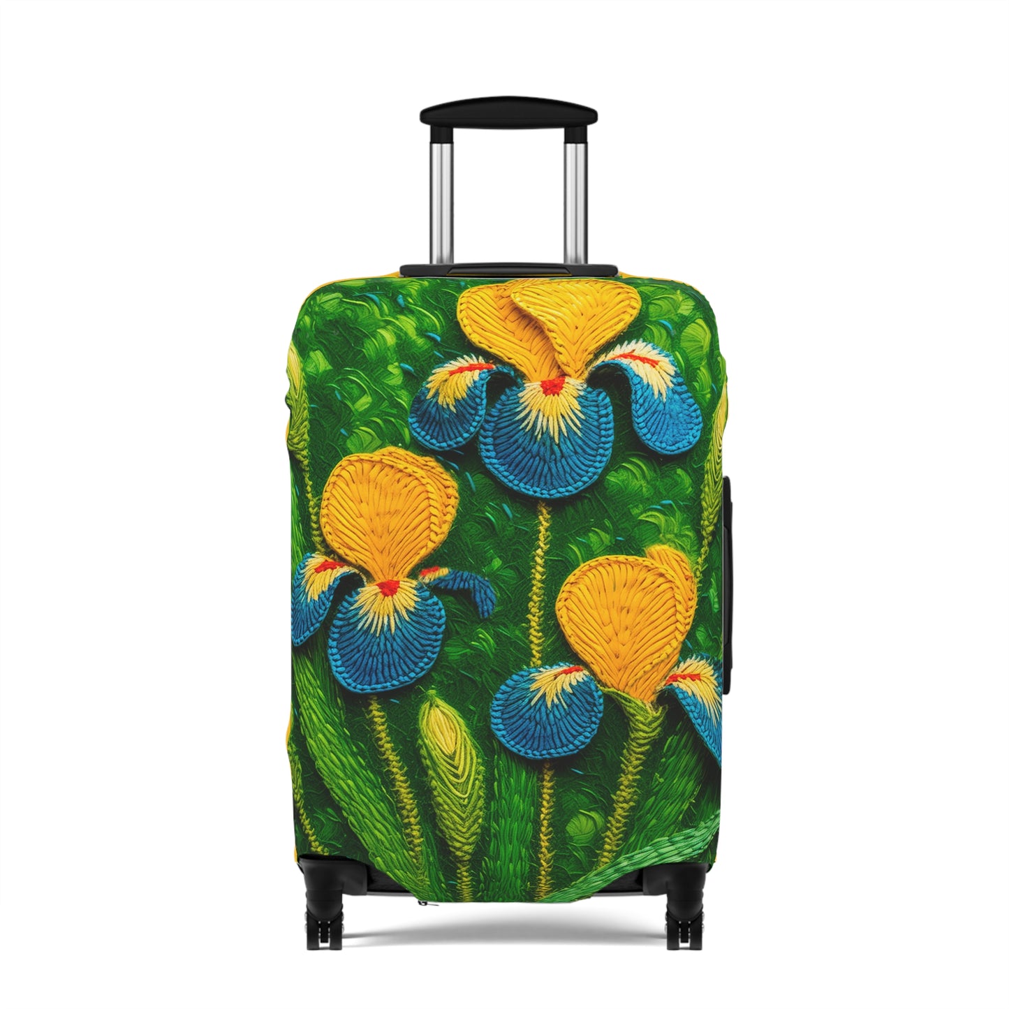 The Flowers Polyester Luggage Cover