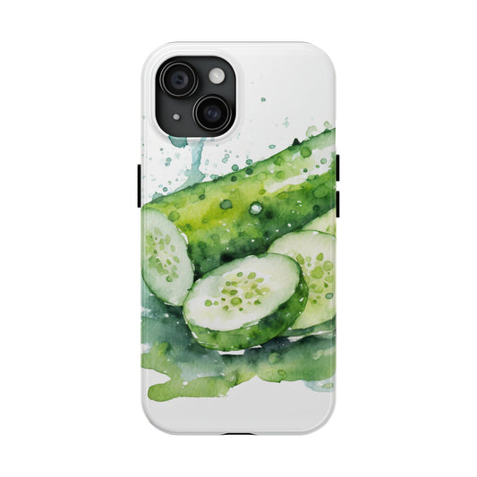 Cucumbers Print Unisex Travel Tough Phone Cases