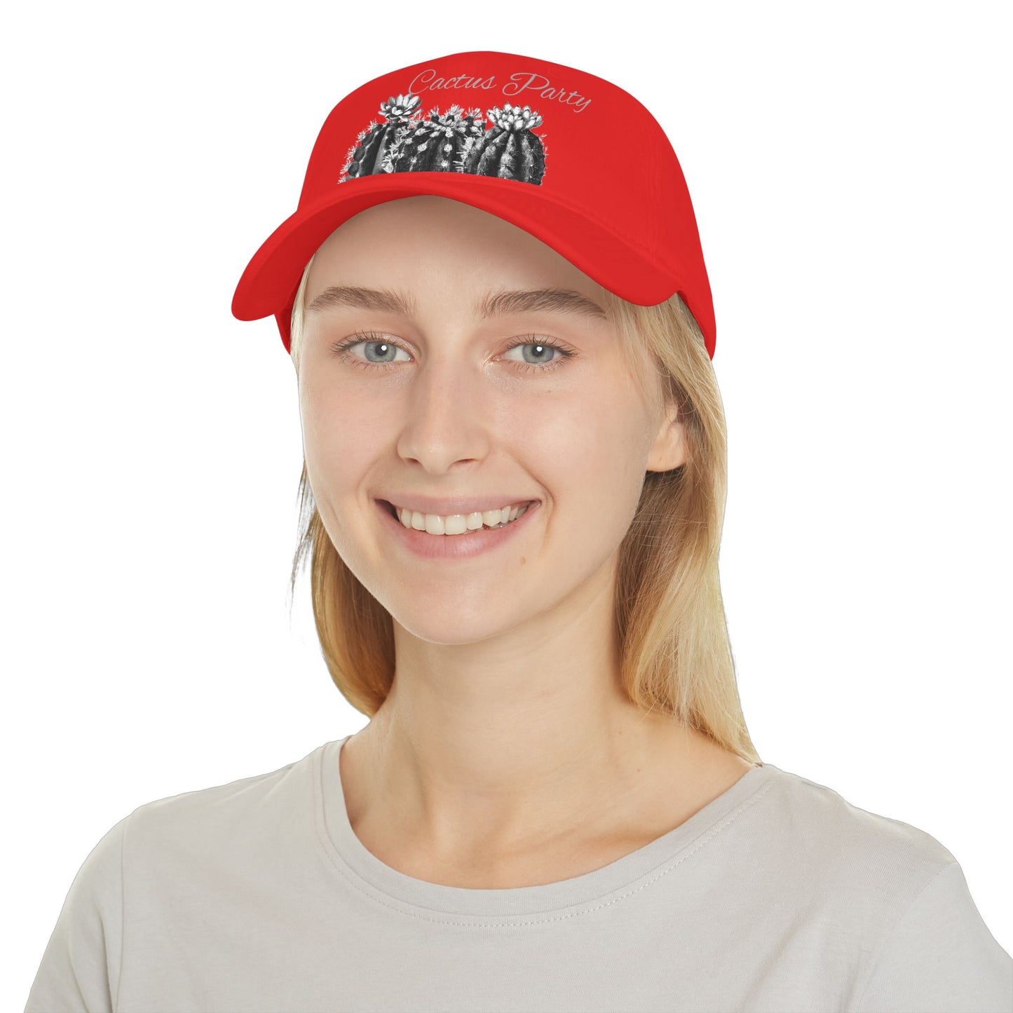 Low Profile Baseball Cap Cactus Party