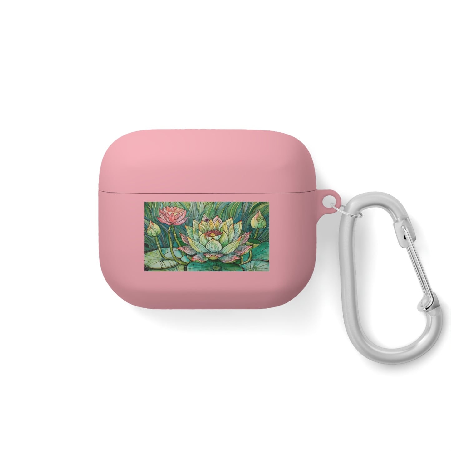 Lotuses Print Unisex Travel AirPods and AirPods Pro Case Cover