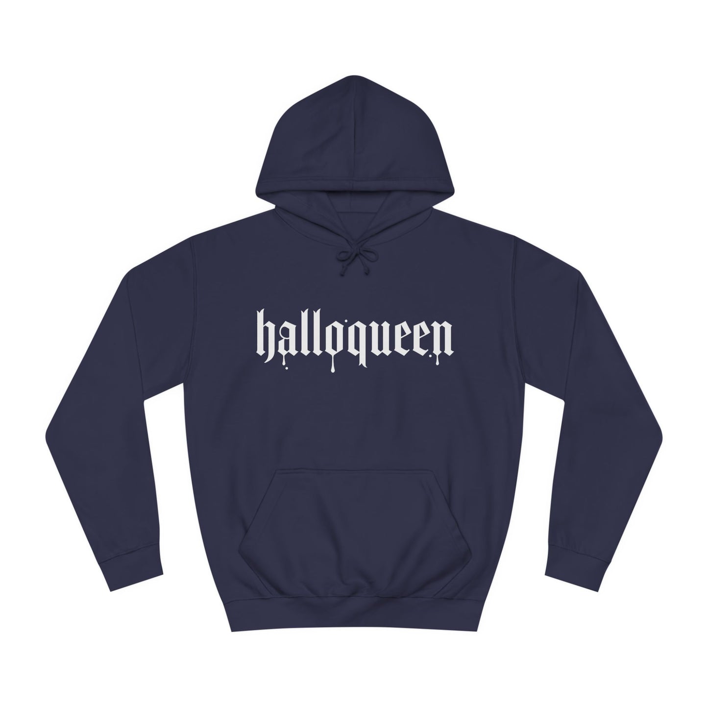 Halloween Print Women Cotton College Hoodie