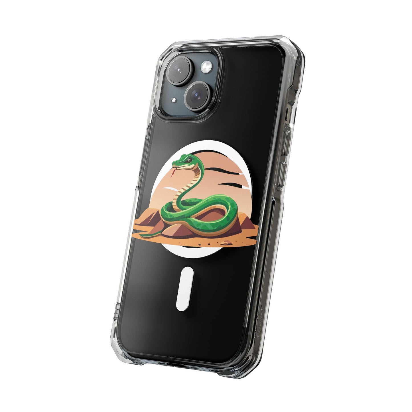 The Snake Magnetic Clear Impact Phone Cases