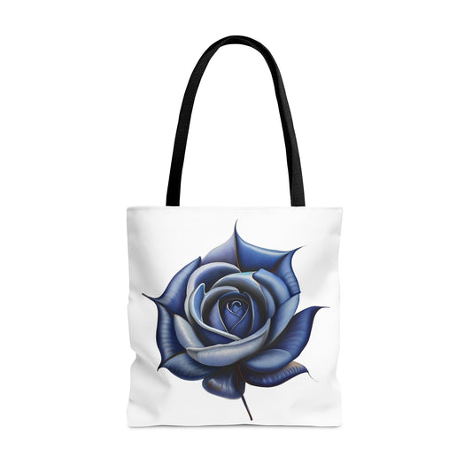 Two Flowers Print Chic Unisex School Travel Work Tote Bag