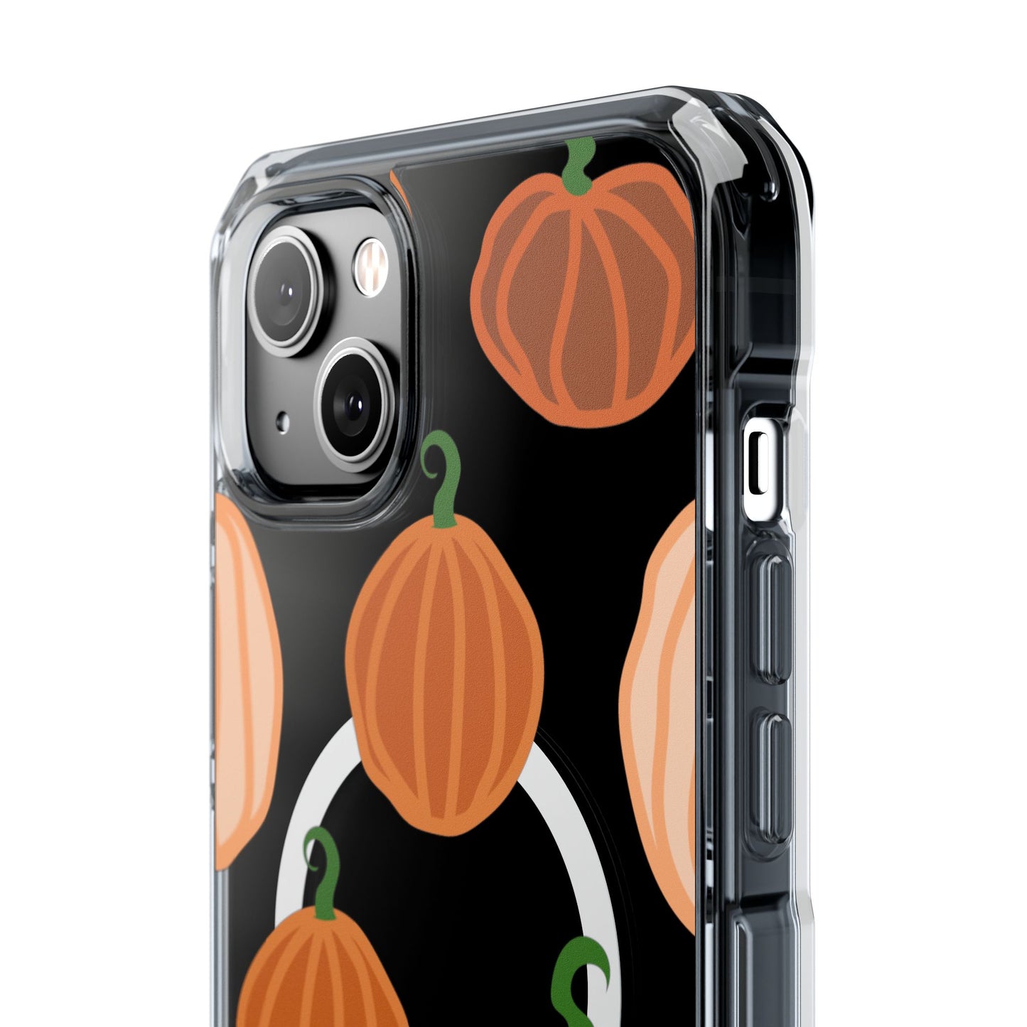 Hay Boo Halloween Pumpkin Phone Magnetic Clear Impact Cases