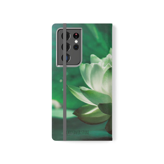 Flip Cases "The green lotus"