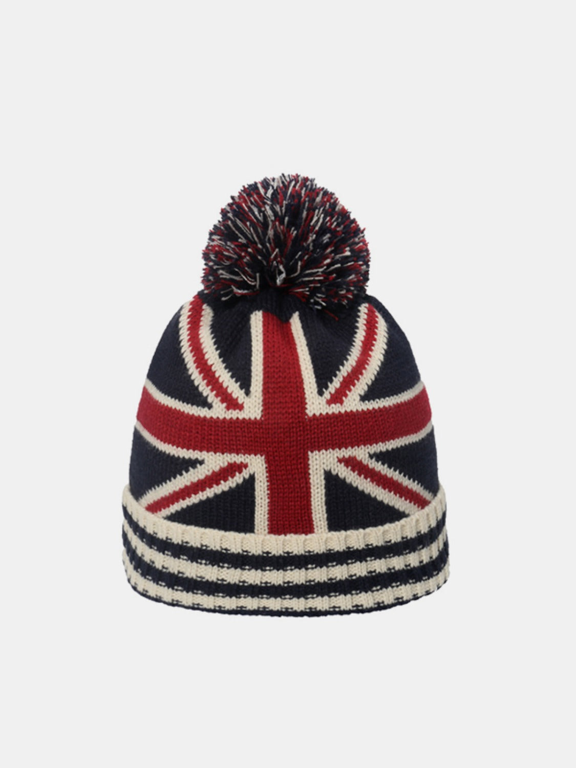 Roll Rim Flag Chic Unisex Knit Hat