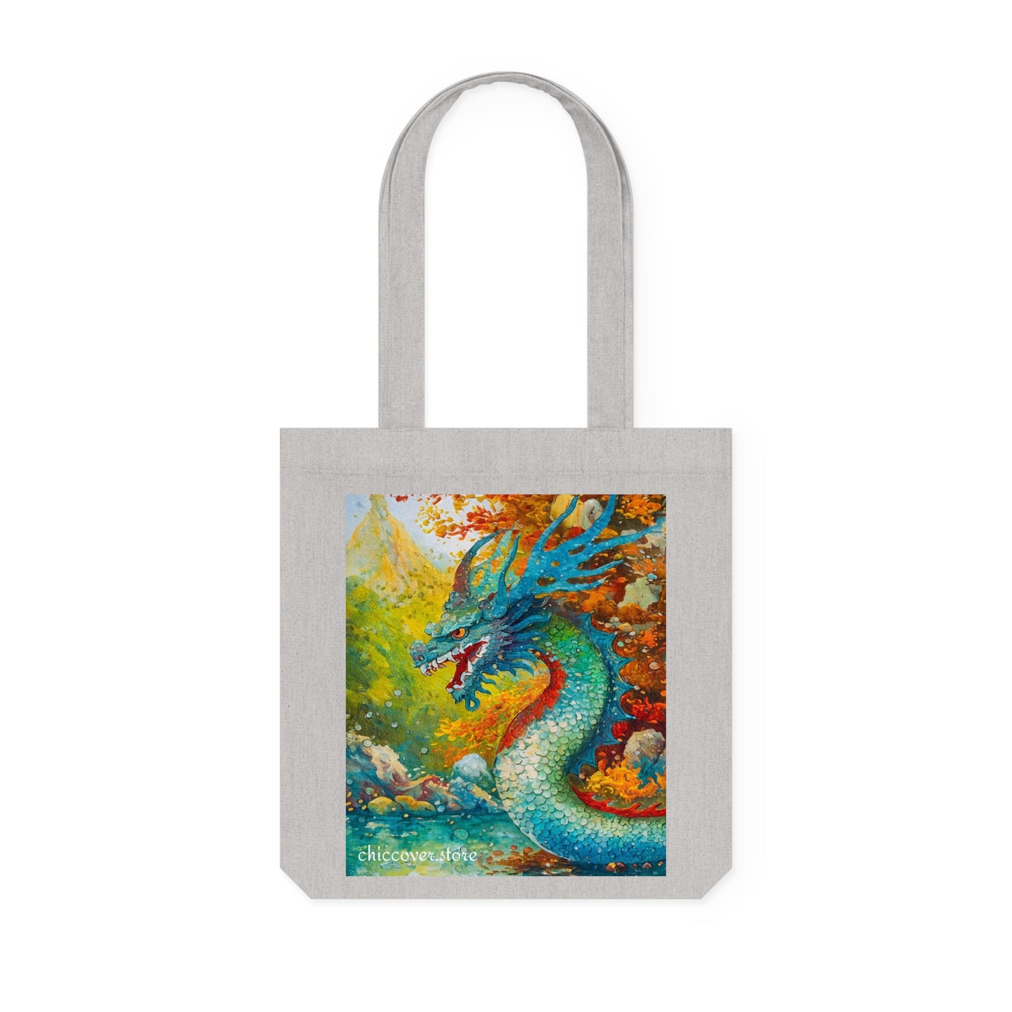 The Dragons Woven Tote Bag