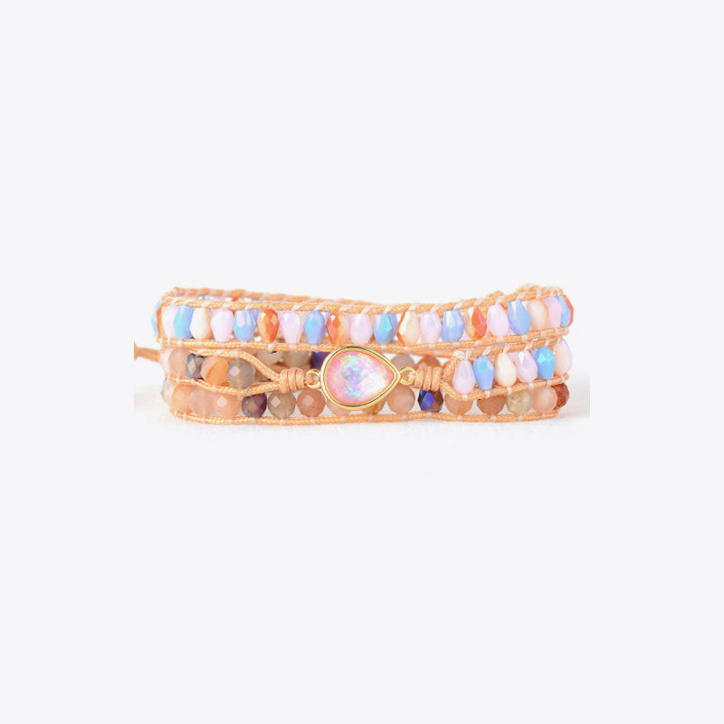 Chic Opal Beaded Bracelet