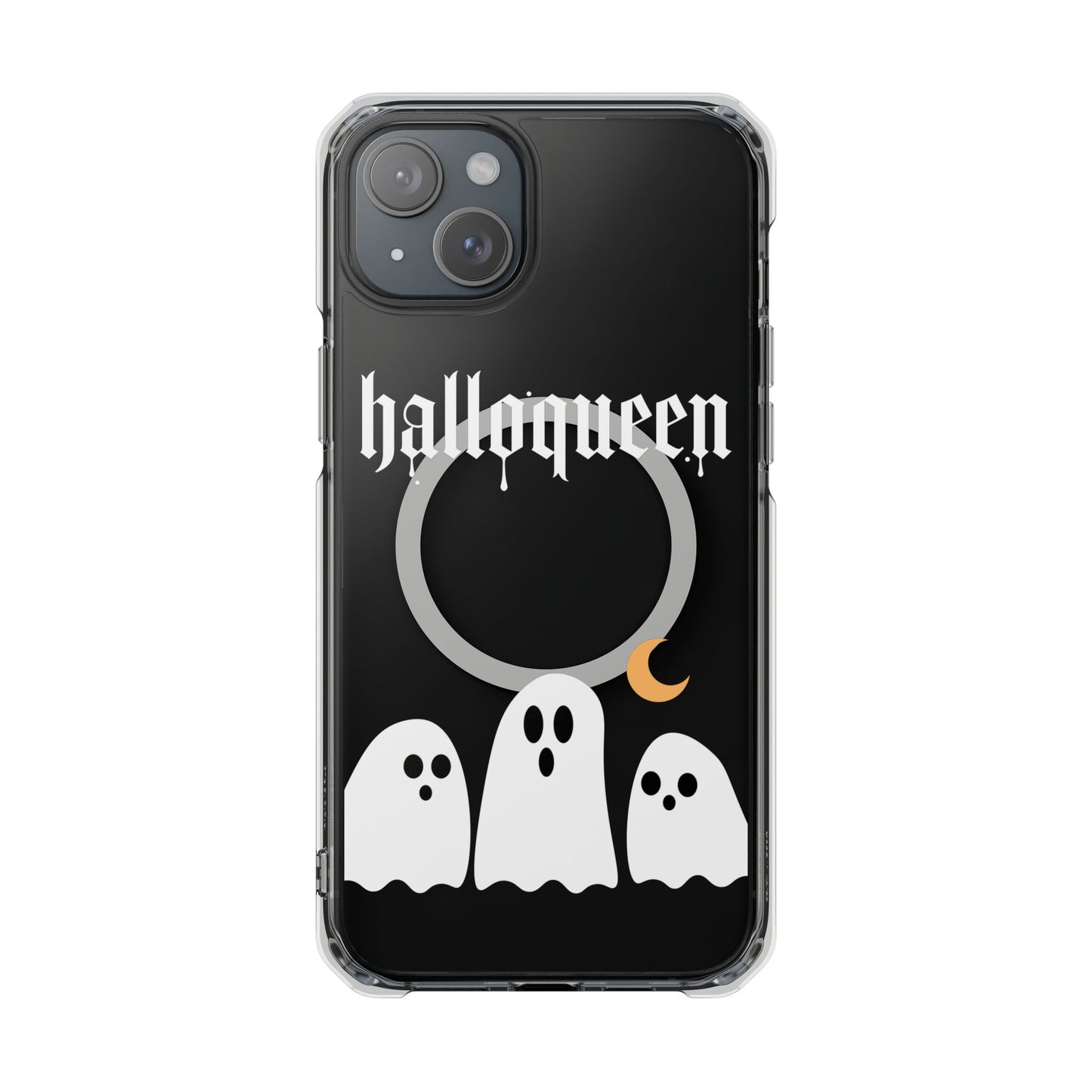 HalloQueen Spooky Season Chic Phone Magnetic Clear Impact Cases