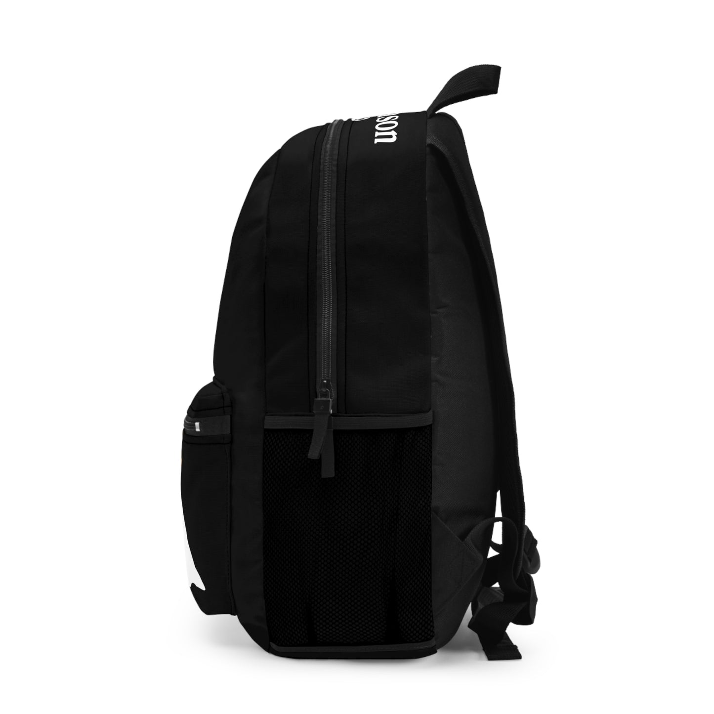 Ghosts School Travel Unisex Polyester Waterproof Black Backpack