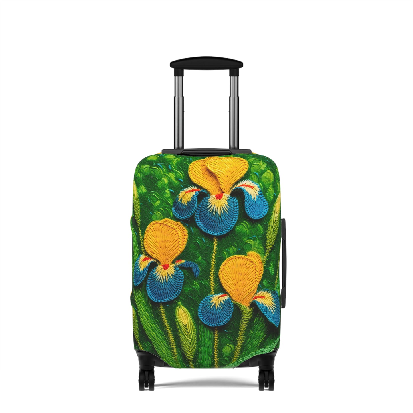 The Flowers Polyester Luggage Cover