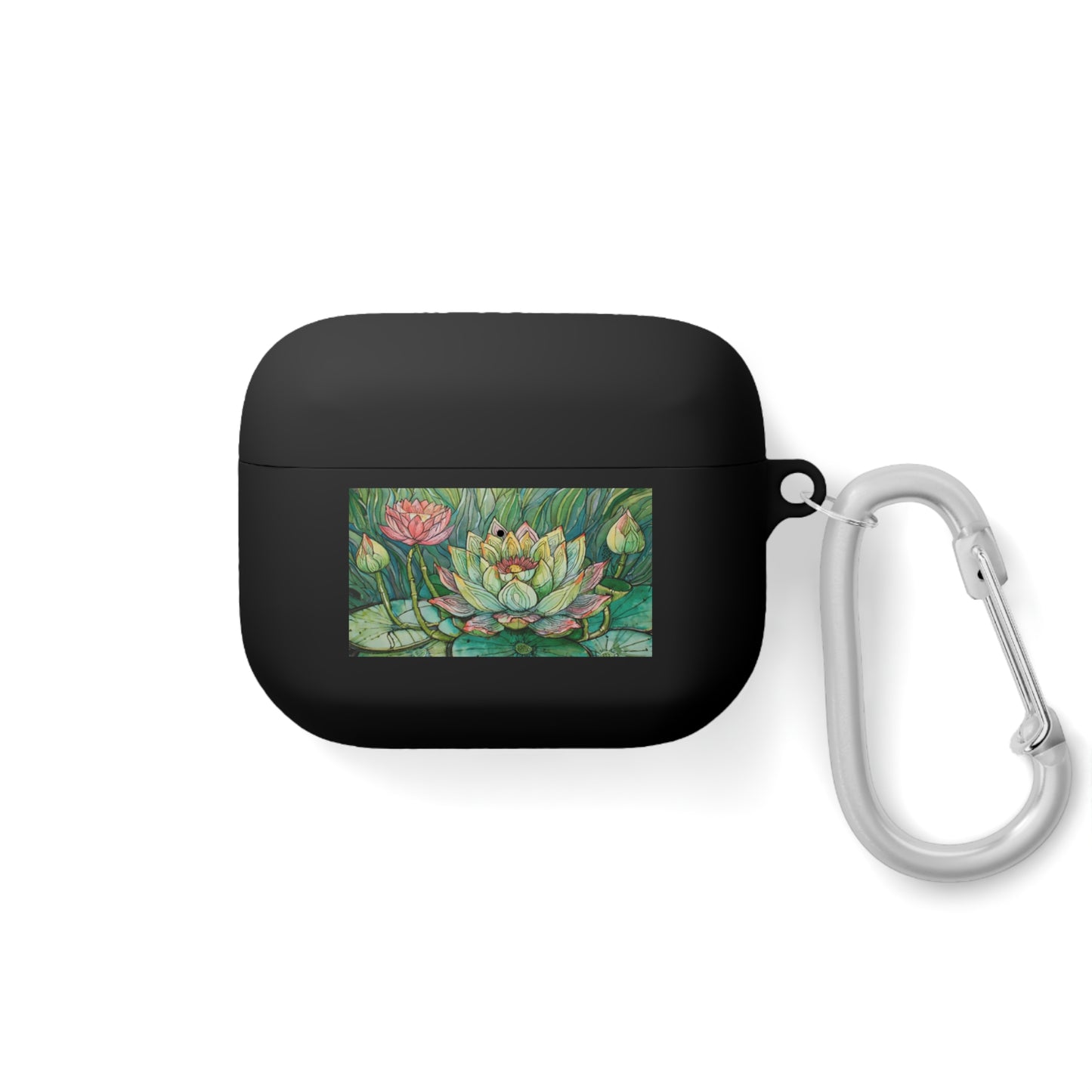 Lotuses Print Unisex Travel AirPods and AirPods Pro Case Cover