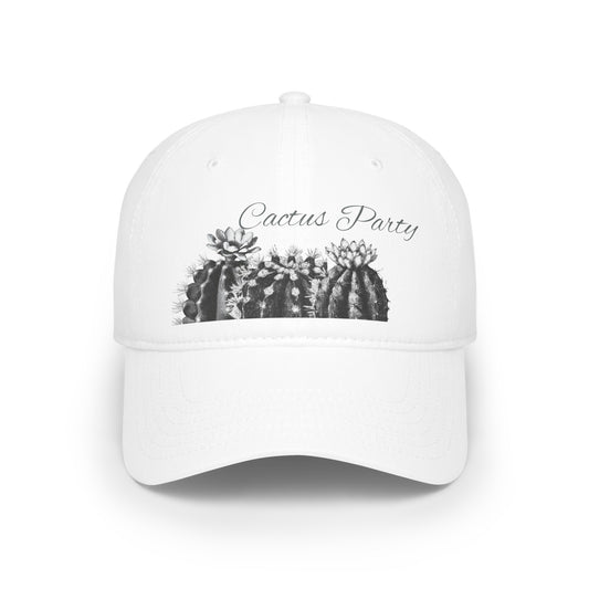 Low Profile Baseball Cap Cactus Party