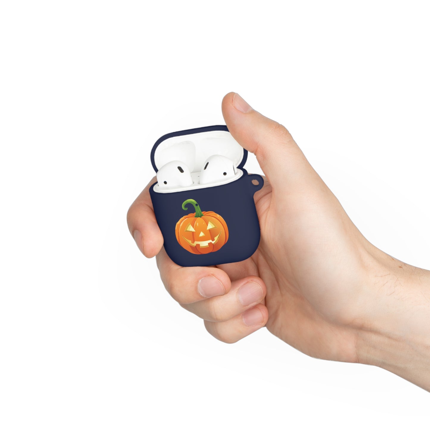 Jack Pumpkin Print AirPods and AirPods Pro Case Cover