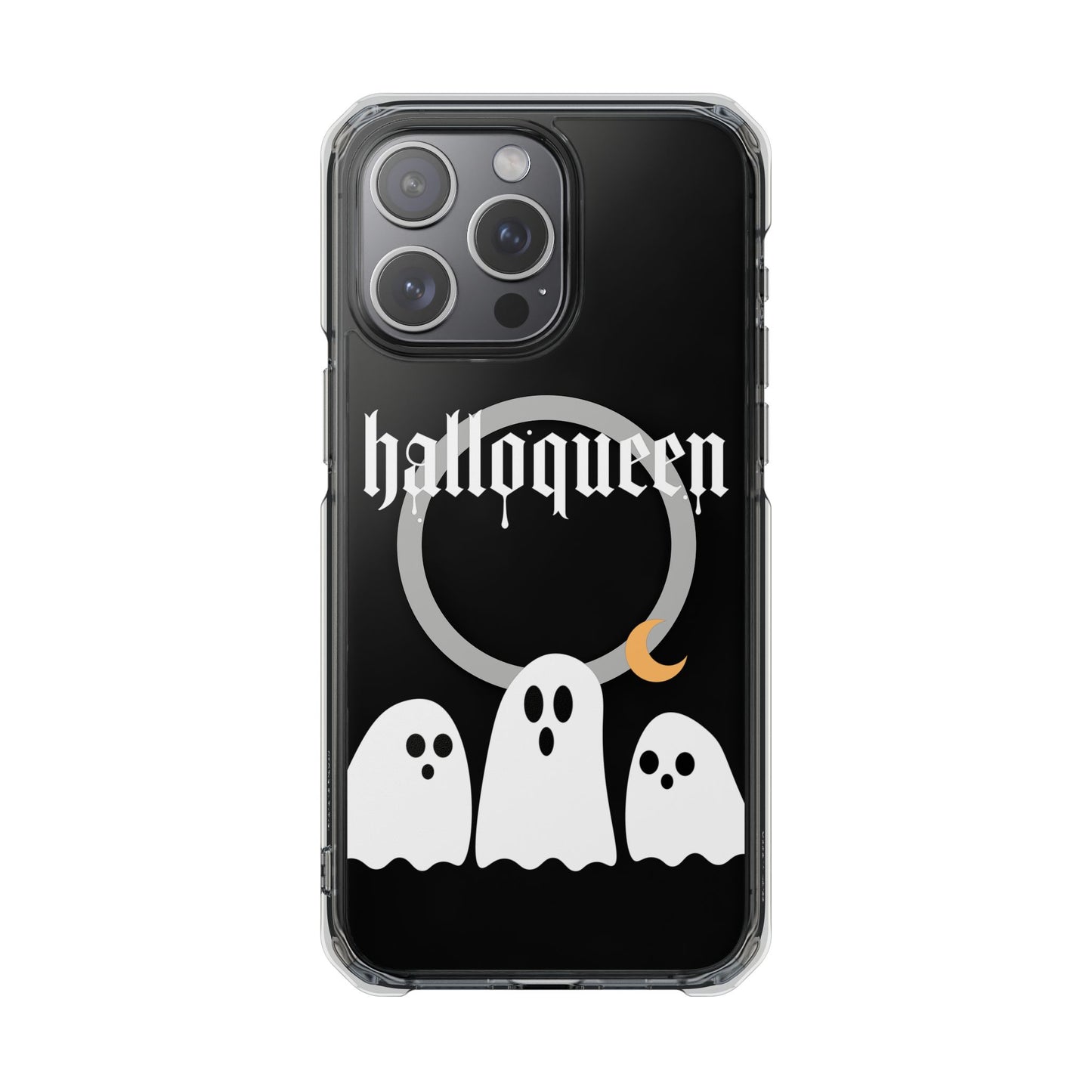 HalloQueen Spooky Season Chic Phone Magnetic Clear Impact Cases