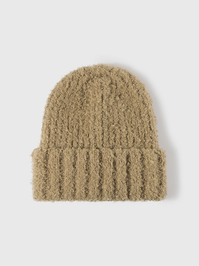 Thermal Teddy Chic Knit Hat