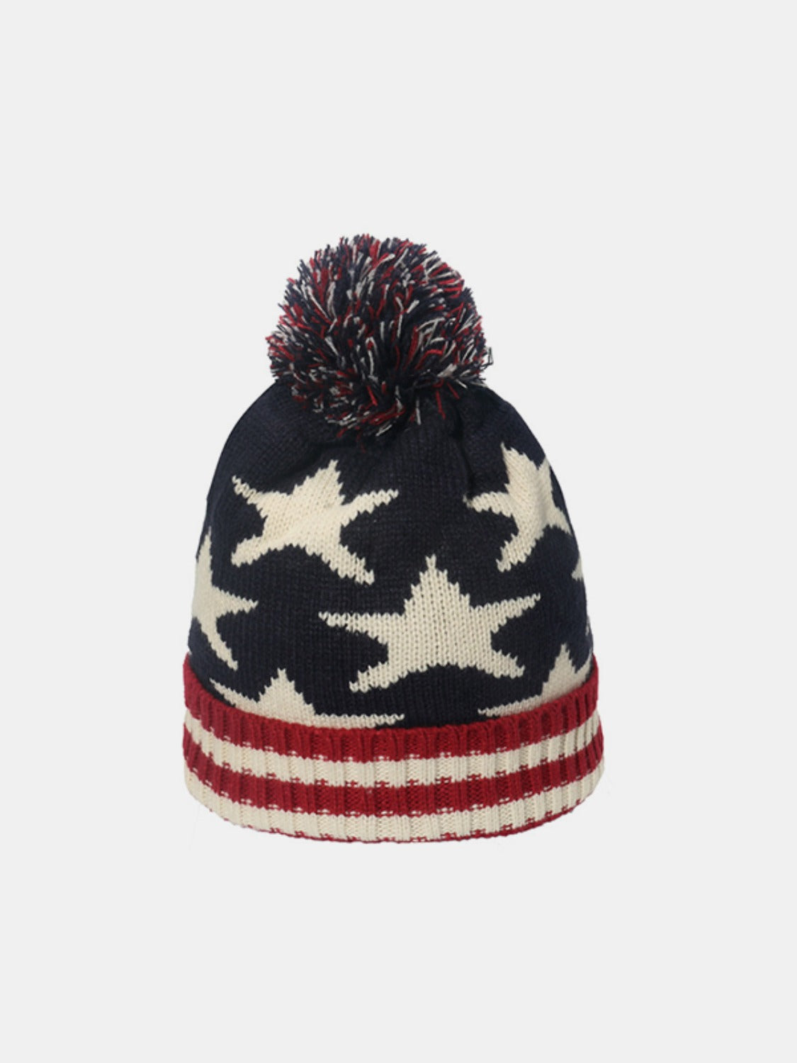 Roll Rim Flag Chic Unisex Knit Hat